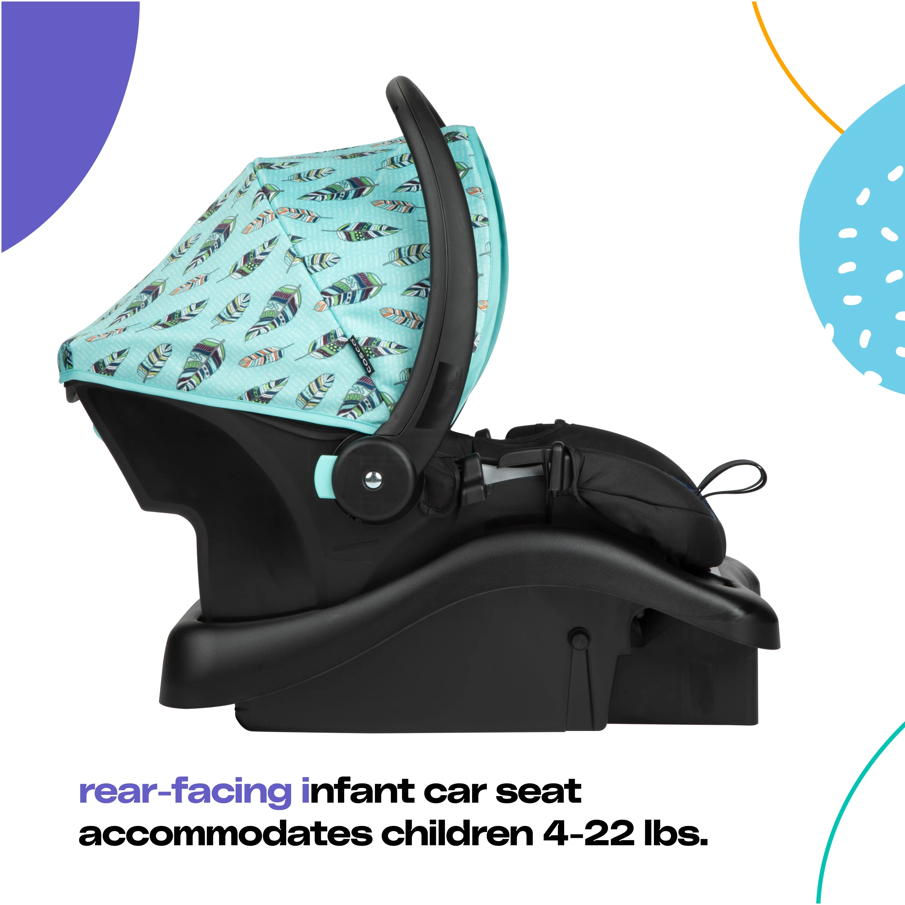 Cosco Kids Lift & Stroll DX Travel System, Gray Arrows, Toddler, Unisex