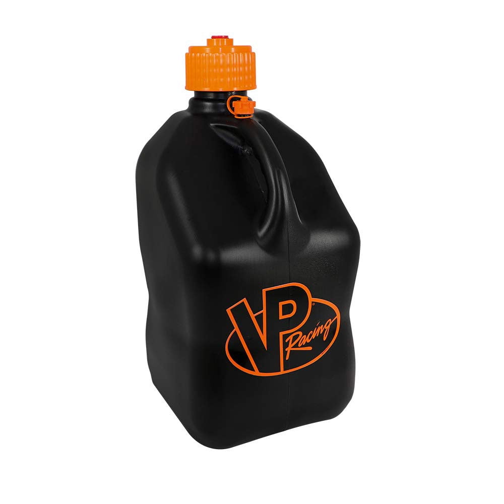 VP Racing Fuels Motorsport 5.5 Gal Utility Jugs, Black and Orange (2 Pack)