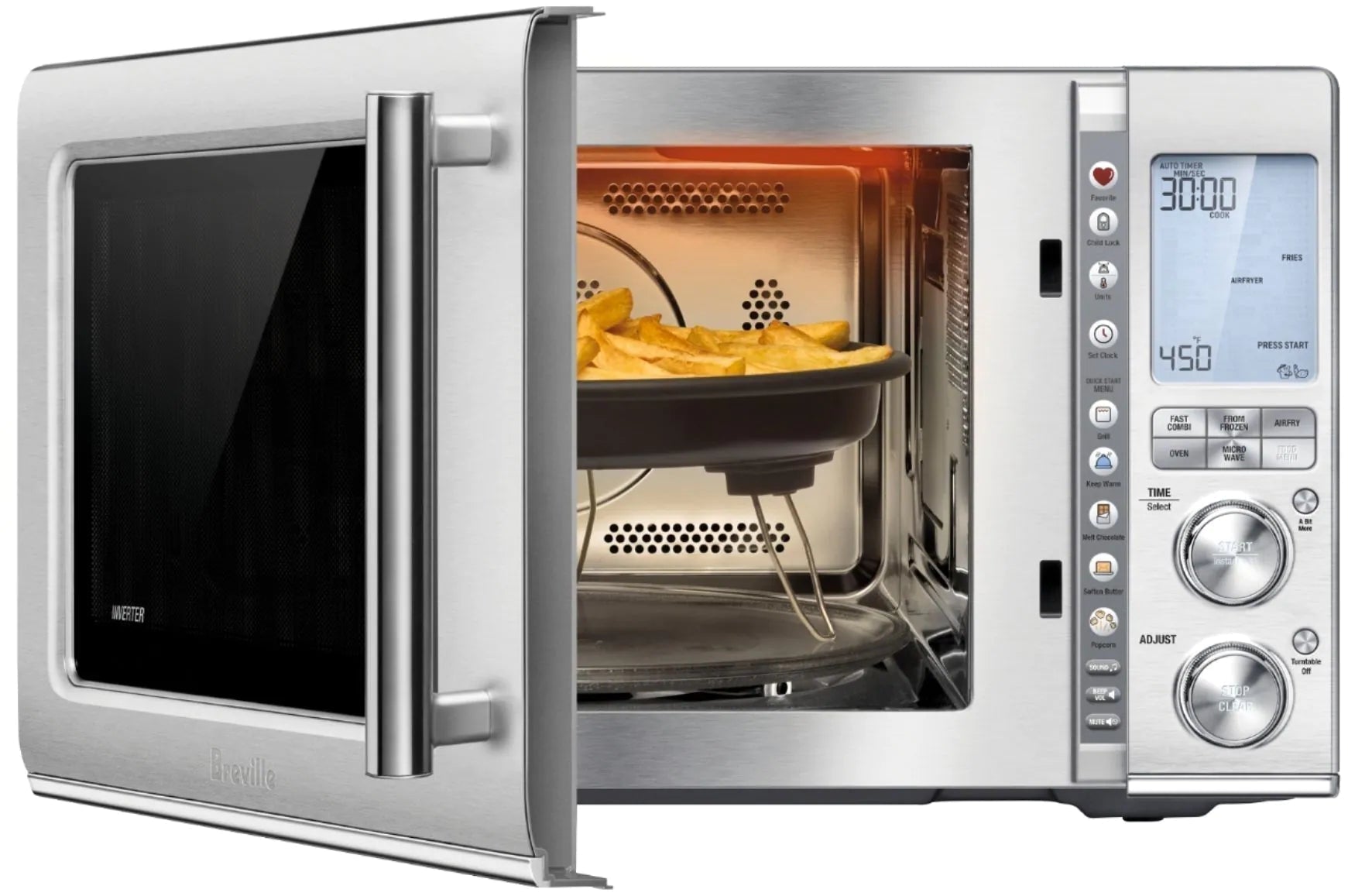 Breville BMO870BSS1BUC1 - 1.1 Cu. Ft. Convection Microwave