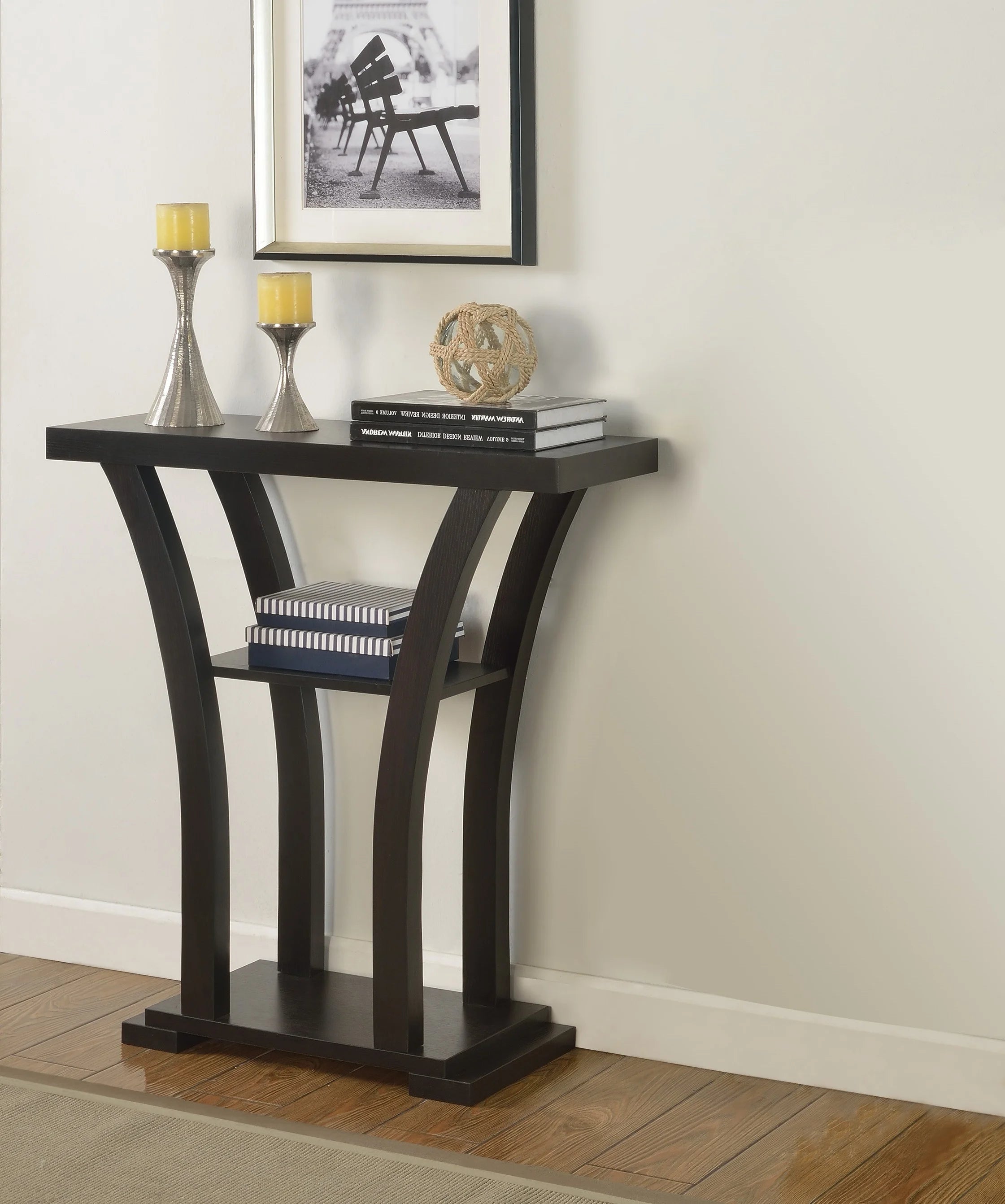 Gray Finish Console Table - 32.0 - Elevate Your Space