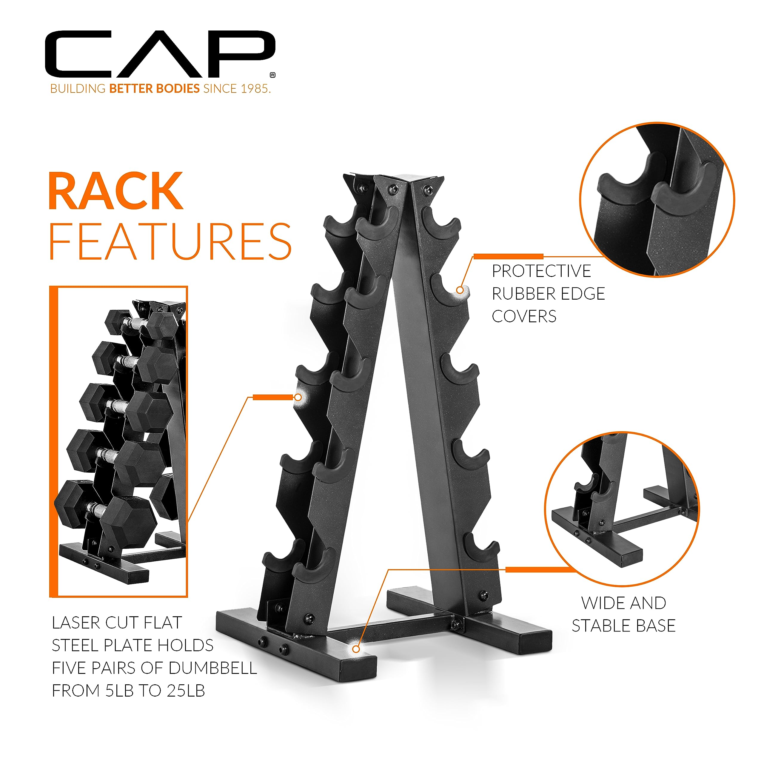 CAP Barbell 150 Dumbbell Rack