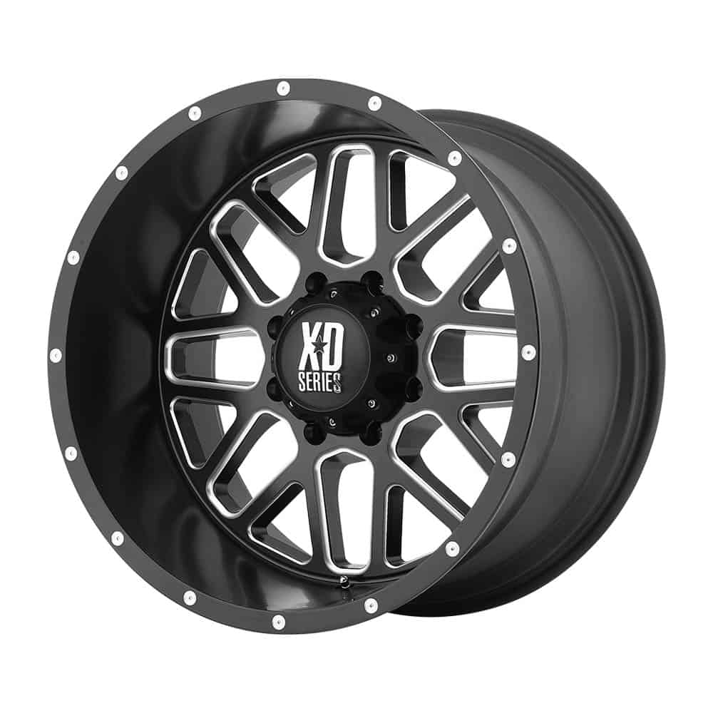XD XD820 GRENADE XD820 20X12 8X170 S-BLK MILL -44MM