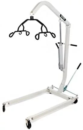 Hoyer Hydraulic Patient Lift with Pump Handle, Patient Assist Lifter, Sit to Stand Lift, Patient Transfer Lift - HML400