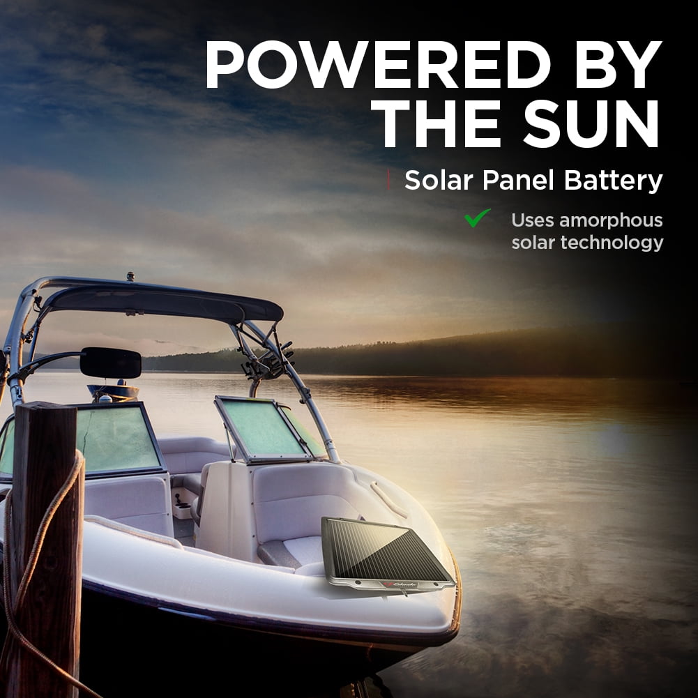 Schumacher Solar Battery Charger and Maintainer- 4.8 Watt, 12V