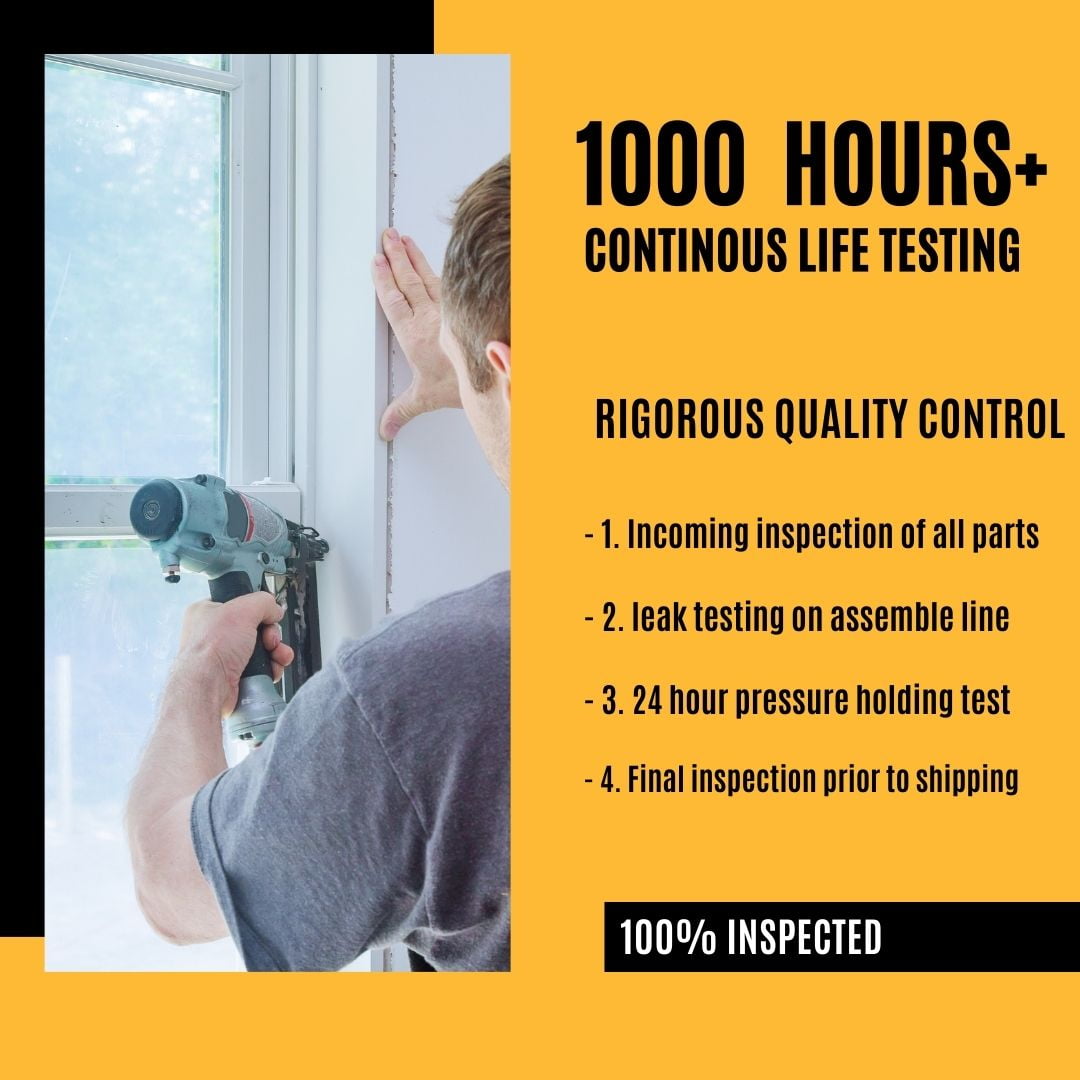 Limodot Quiet Air Compressor Portable, 70 dB, Silent and Electric for Car and Bike Tires, Nail Gun, and Pneumatic Tools, Garage, Shop, or Mechanic Accessories, 115V