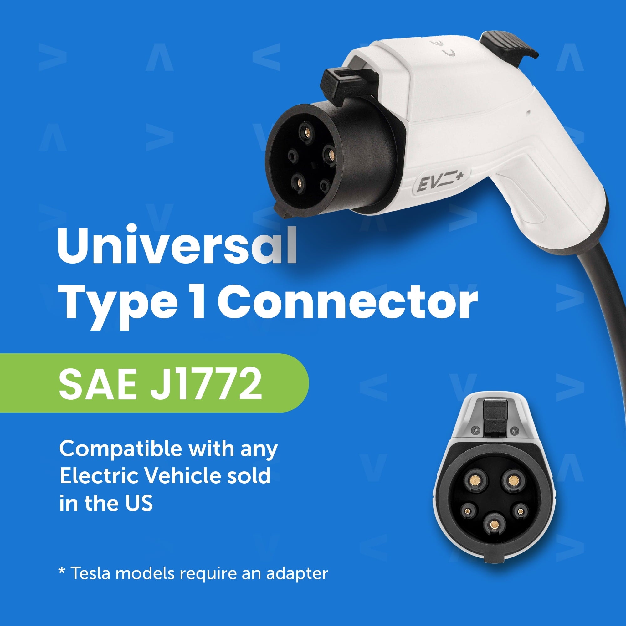 EV Charge+ Level 2 EV Charger – 16 Amp SAE J1772 Portable EV Charging Station – 25 Ft Cord with NEMA 6-20P – Charging Cable EVSE Travel Case