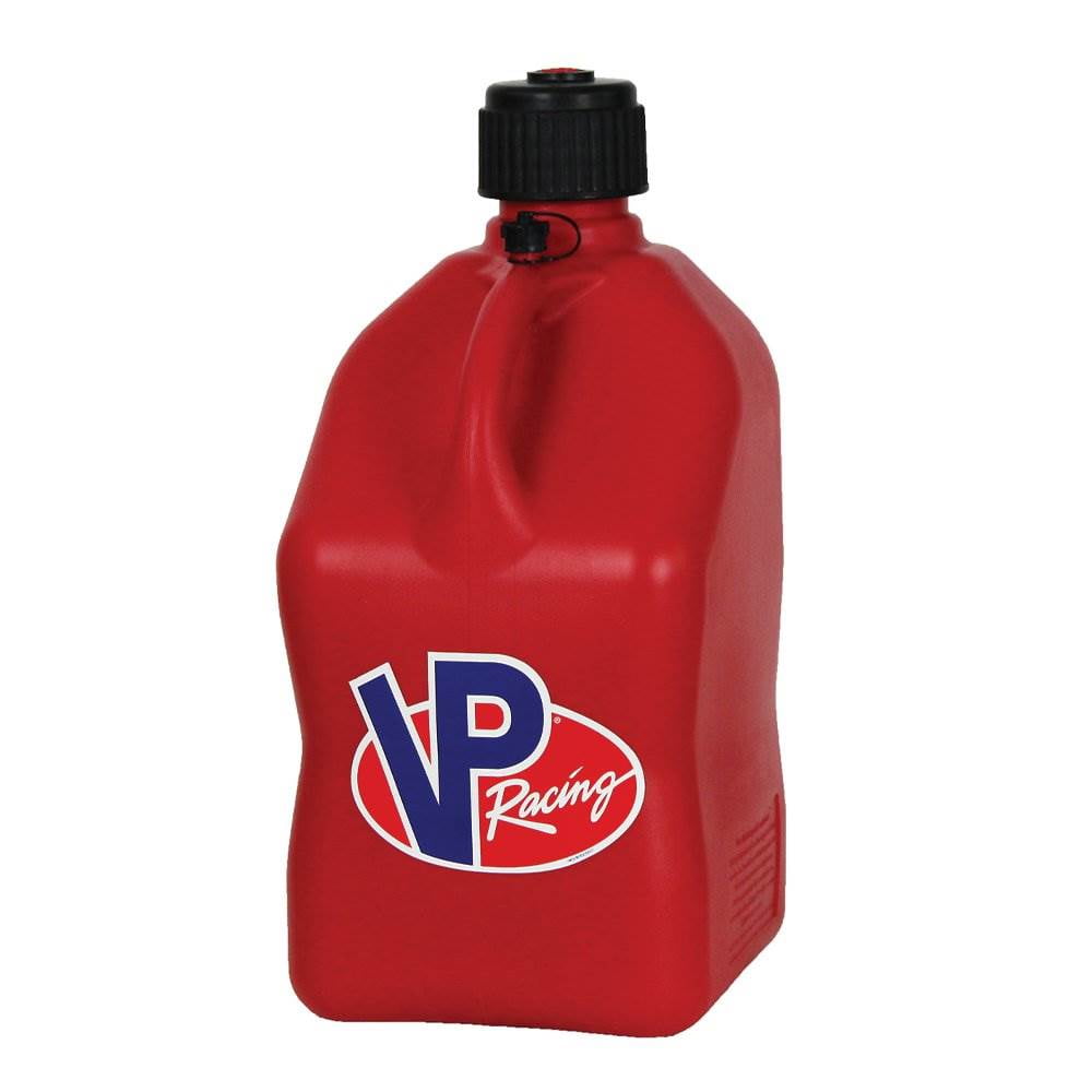 VP Racing Fuels 5.5 Gallon Utility Jugs with Deluxe Hoses, Red (2 Pack)