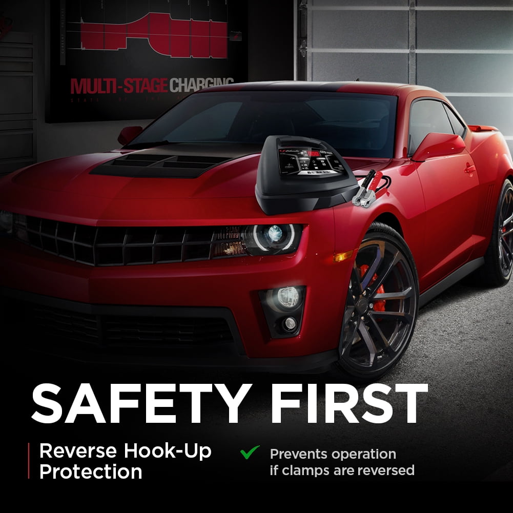 Schumacher Fully Automatic Battery Charger- 85 Amp/30 Amp, 6V/12V