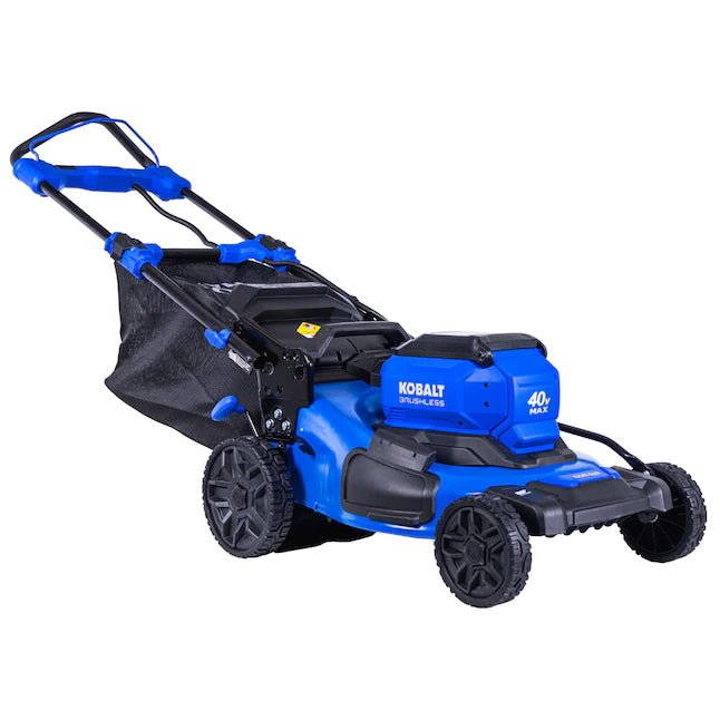Kobalt KPM 1040A-03 Gen4 40-volt Brushless 20-in Cordless Electric Lawn Mower 6 Ah (Battery and Charger Included)