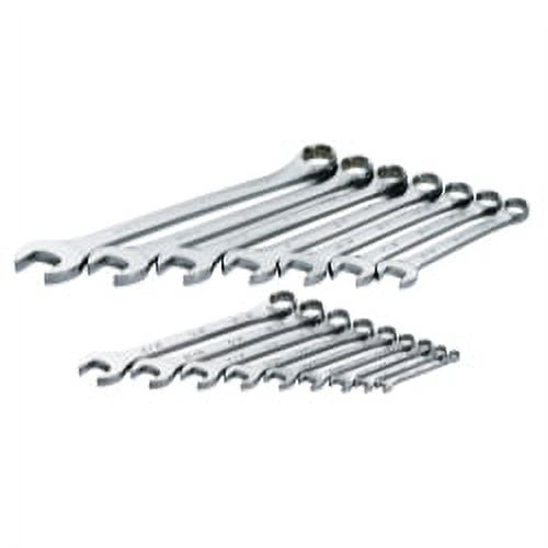 WRENCH SET COMBINATION 16 PC SAE HI POLISH