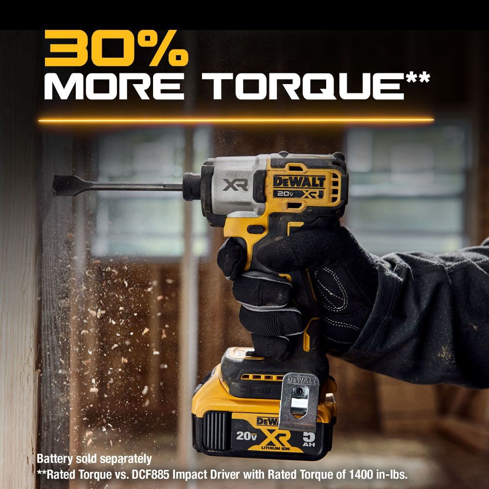 DW 20V MAX XR 1/4in Impact Driver DCF845B