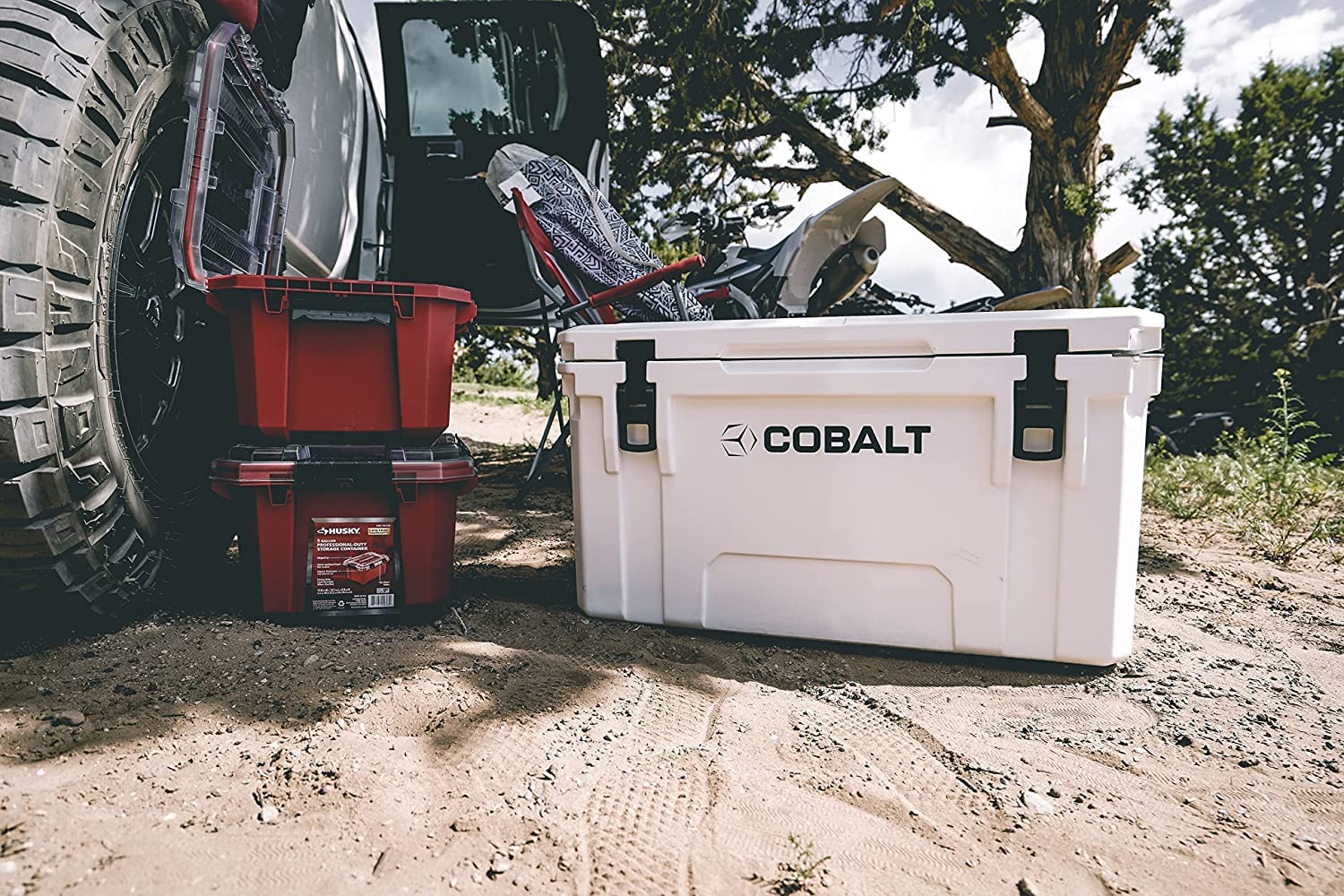 Cobalt Quart Molded Super Cooler