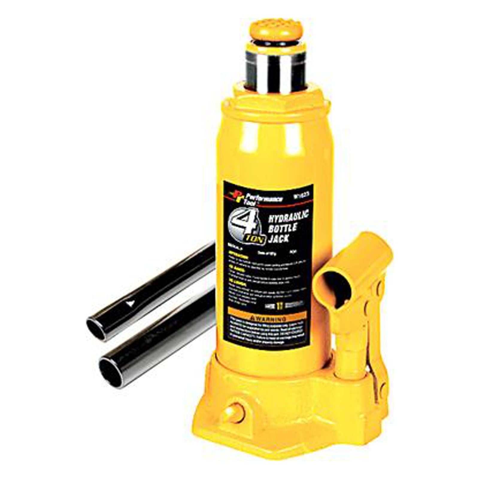 Performance Tool W1623 Hydraulic Bottle Jack, 4-Ton - Quantity 6
