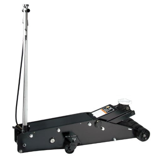 Omega Lift 22201 Black Hydraulic Service Jack - 20 Ton Capacity