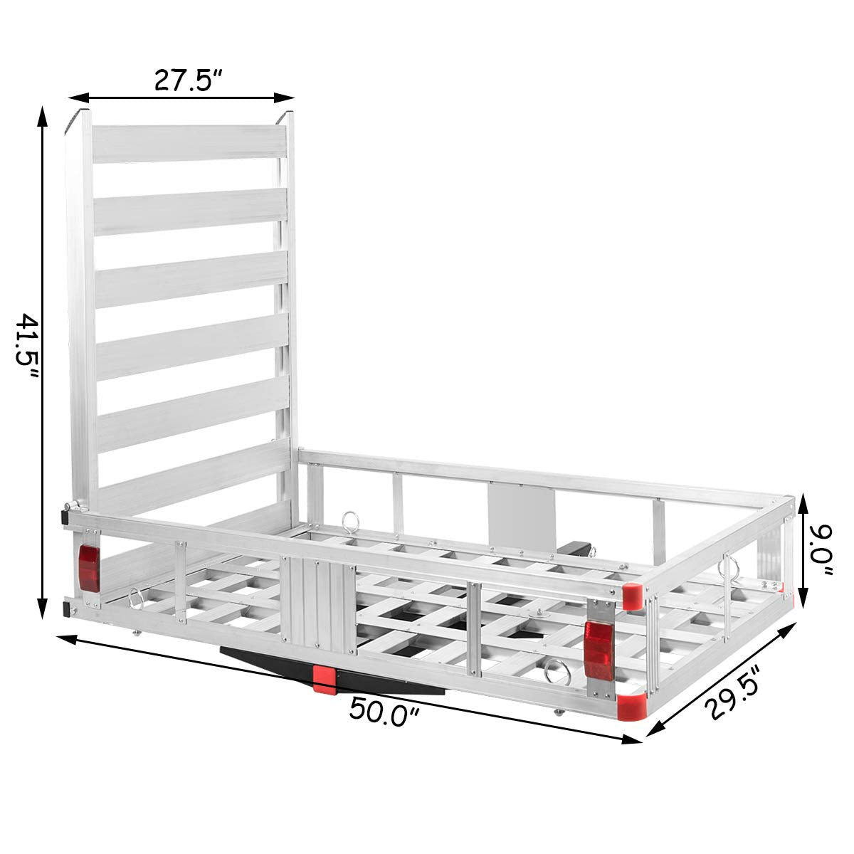 Goplus Aluminum Wheelchair Mobility Capacity