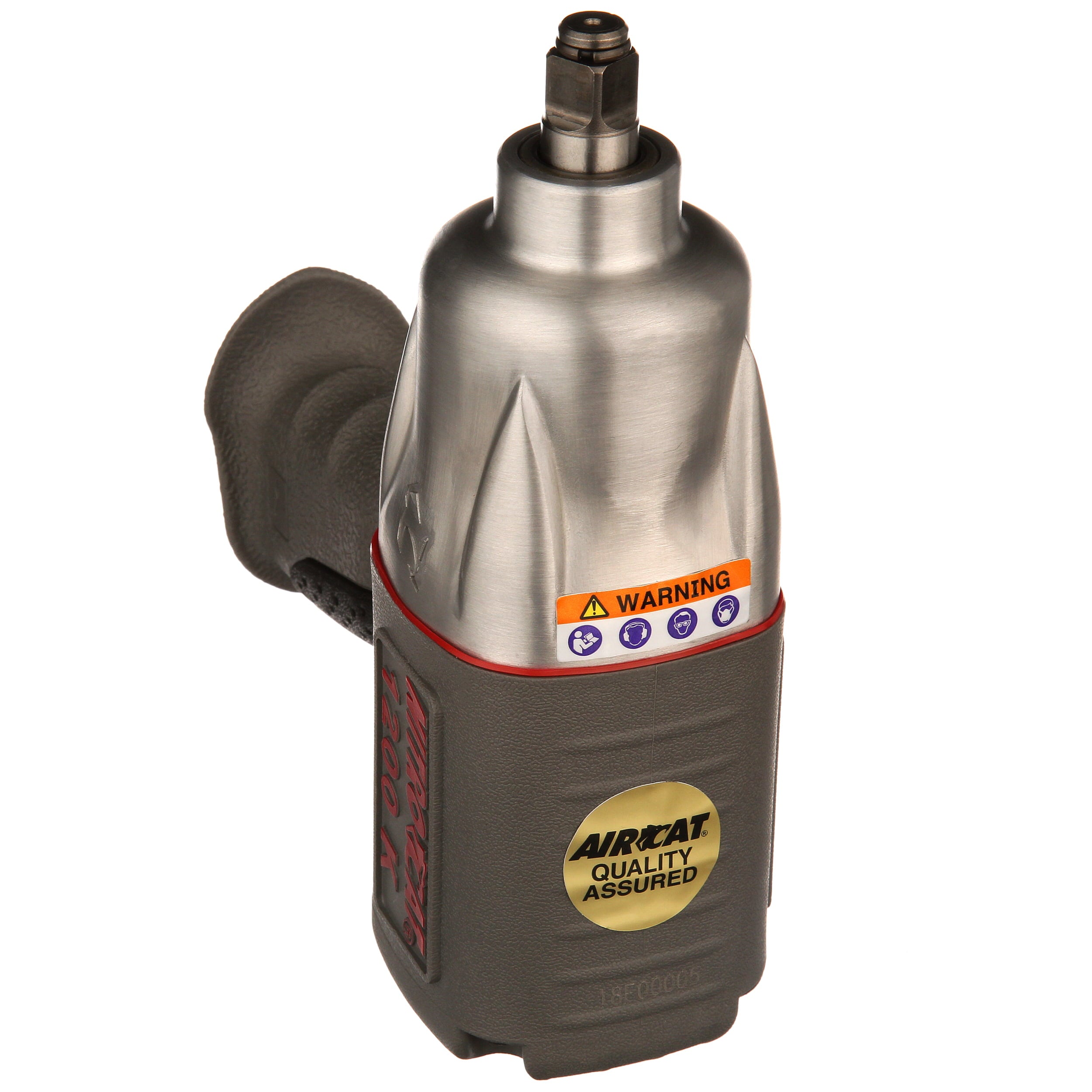 AIRCAT Pneumatic Tools 1200-K 1/2-Inch Nitrocat Composite Twin Clutch Impact Wrench 1295 ft-lbs