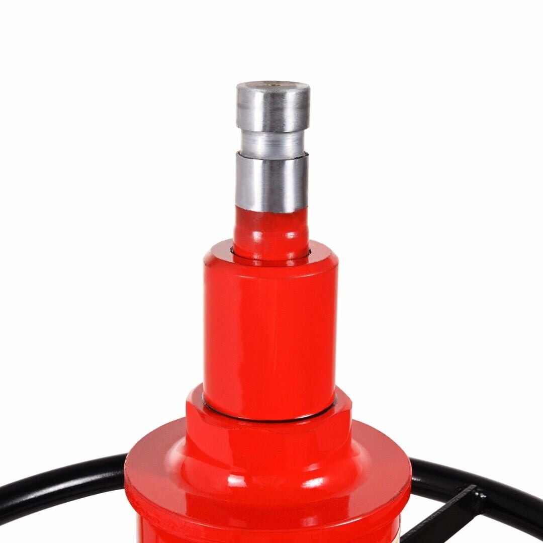 JSTUOKE Hydraulic Car Transmission Jack Vertical Lift,1660 Pounds,360°Rotating Wheel Lift,Red