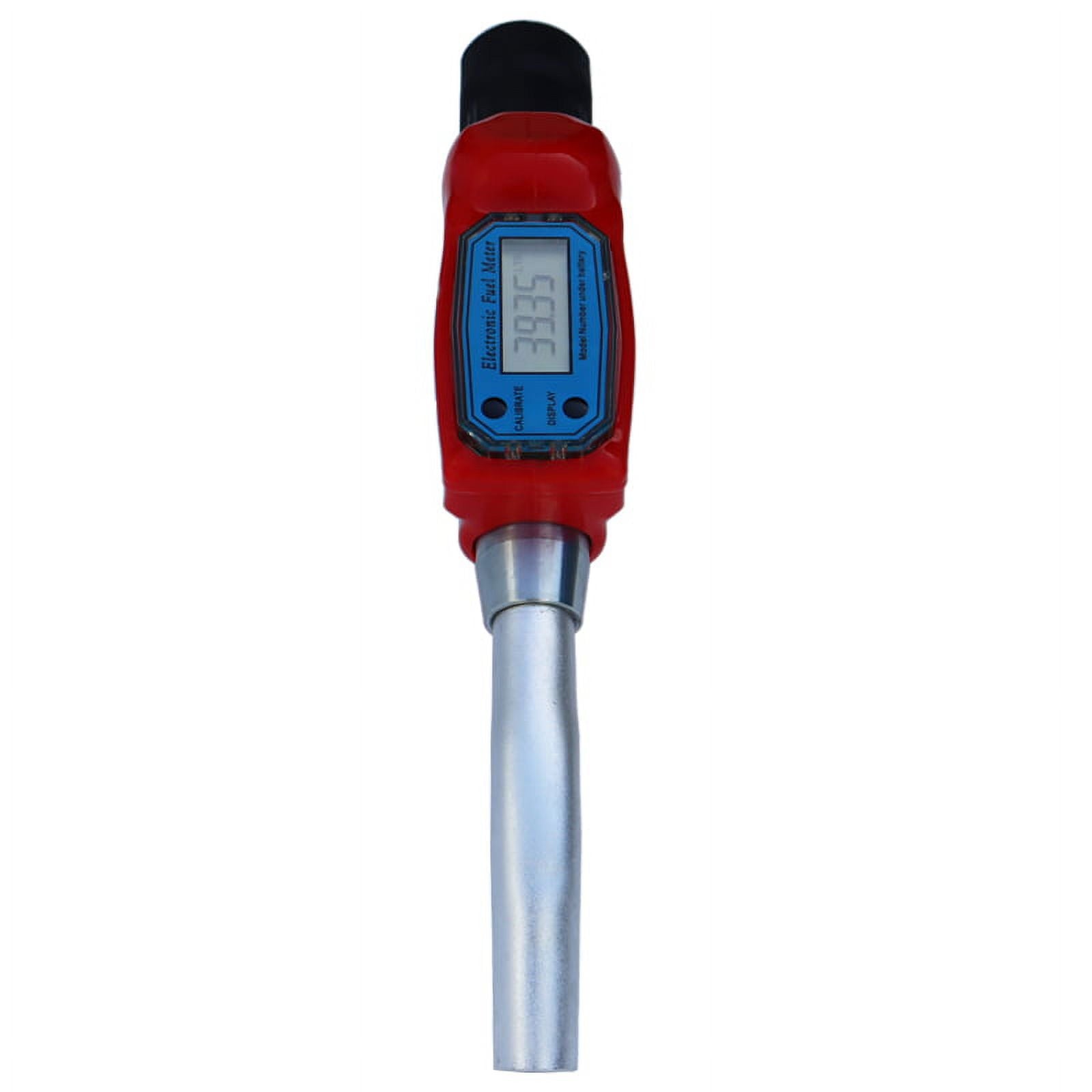 TECHTONGDA Digital Flow Fuel Delivery Gun Electronic Metering Oiler Gun Fuel Truck Nozzle Convertible Gallon Units