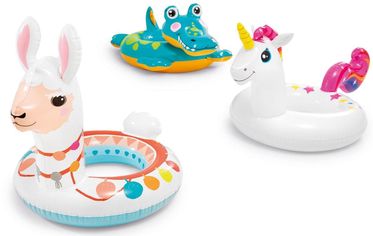 Intex Big Animal Inflatable Kids Pool Ring