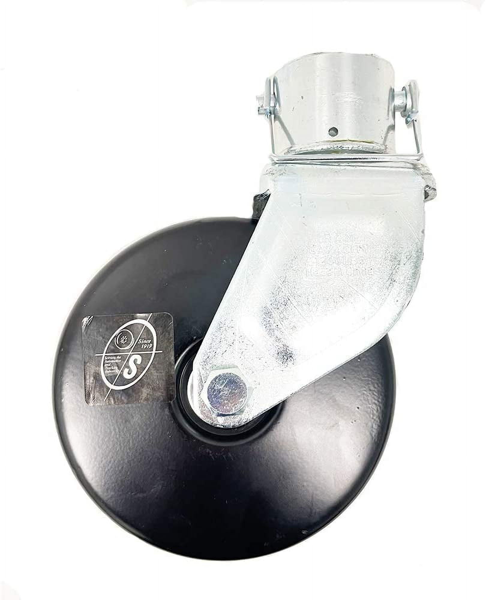 Southwest Wheel 5,000 lbs top Wind RAM Zinc A-Frame Trailer Jack w/ 6