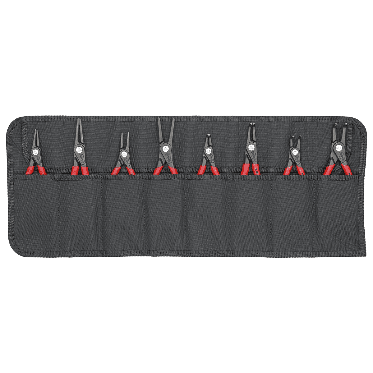 KNIPEX 8 Pc. Precision Circlip Pliers Set