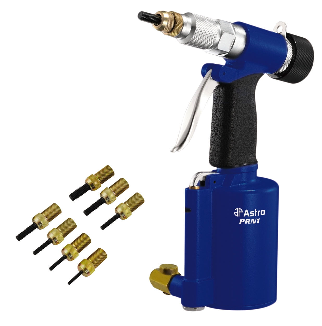 Astro Pneumatic Tool PRN1 3/8-Inch Capacity Pneumatic Rivet Nut Setting Kit - Metric & SAE