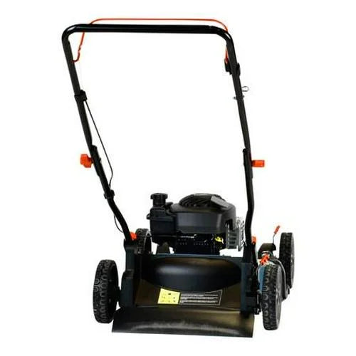 21-Inch 125 cc 4-Cycle Gas Powered Push Lawn Mower, Mulch and Side Discharge, Dual Lever Height Adj.