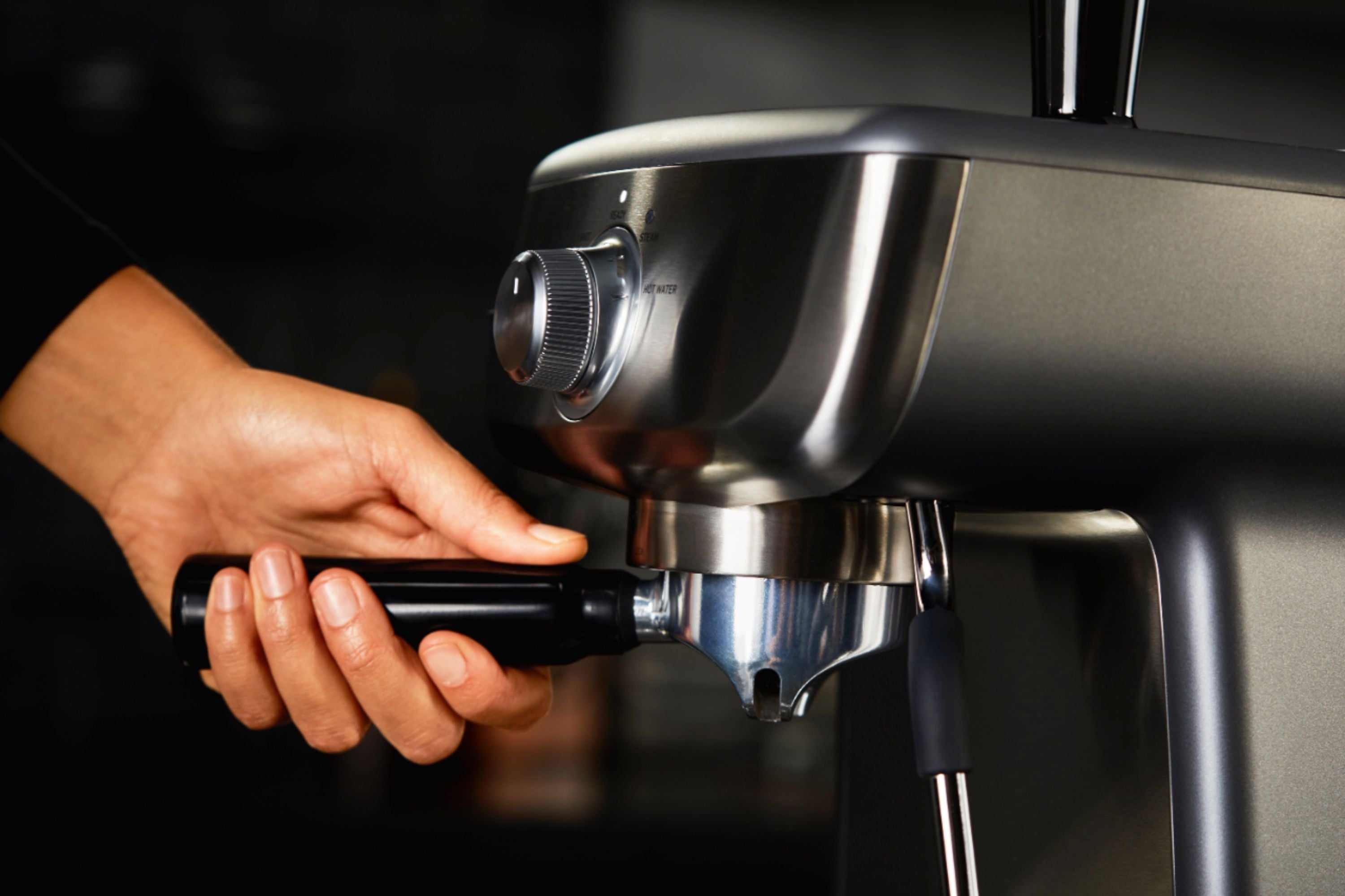 Calphalon 2090382 - Temp IQ Espresso Machine With Steam Wand - Stainless Steel