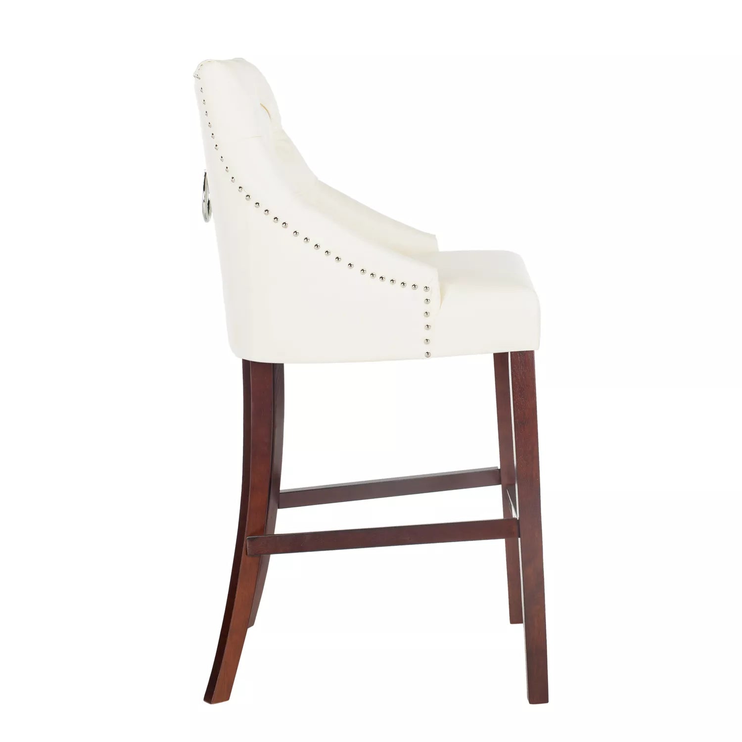 Safavieh Eleni Tufted Wing Back Bar Stool 2-Piece Set