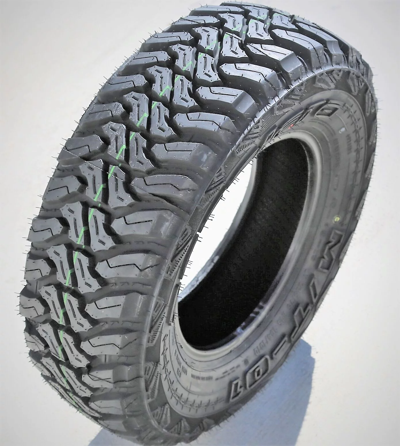 Pair of 2 (TWO) Accelera M/T-01 LT 235/75R15 Load C 6 Ply MT Mud Tires