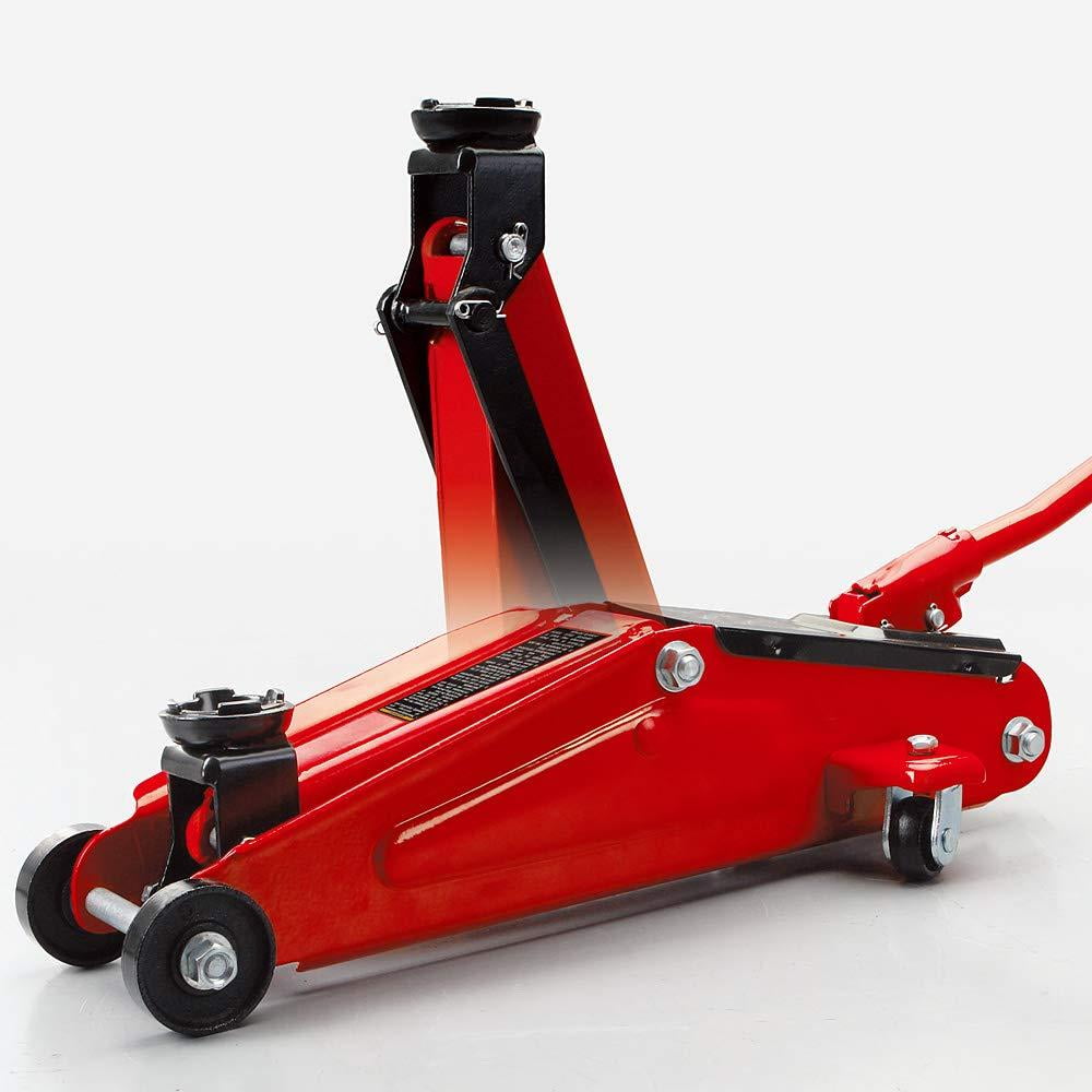 Big Red 8075591 14.93 in. 5000 lbs Hydraulic Automotive Trolley Jack, Red