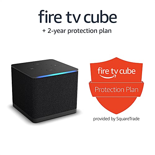 Fire TV Cube with Alexa Voice Remote Pro