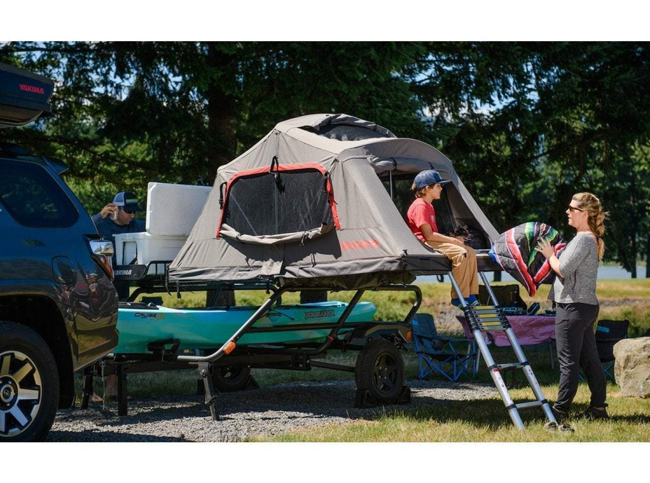 YAKIMA SkyRise HD Small 4 Season Rooftop Tent - 8007436