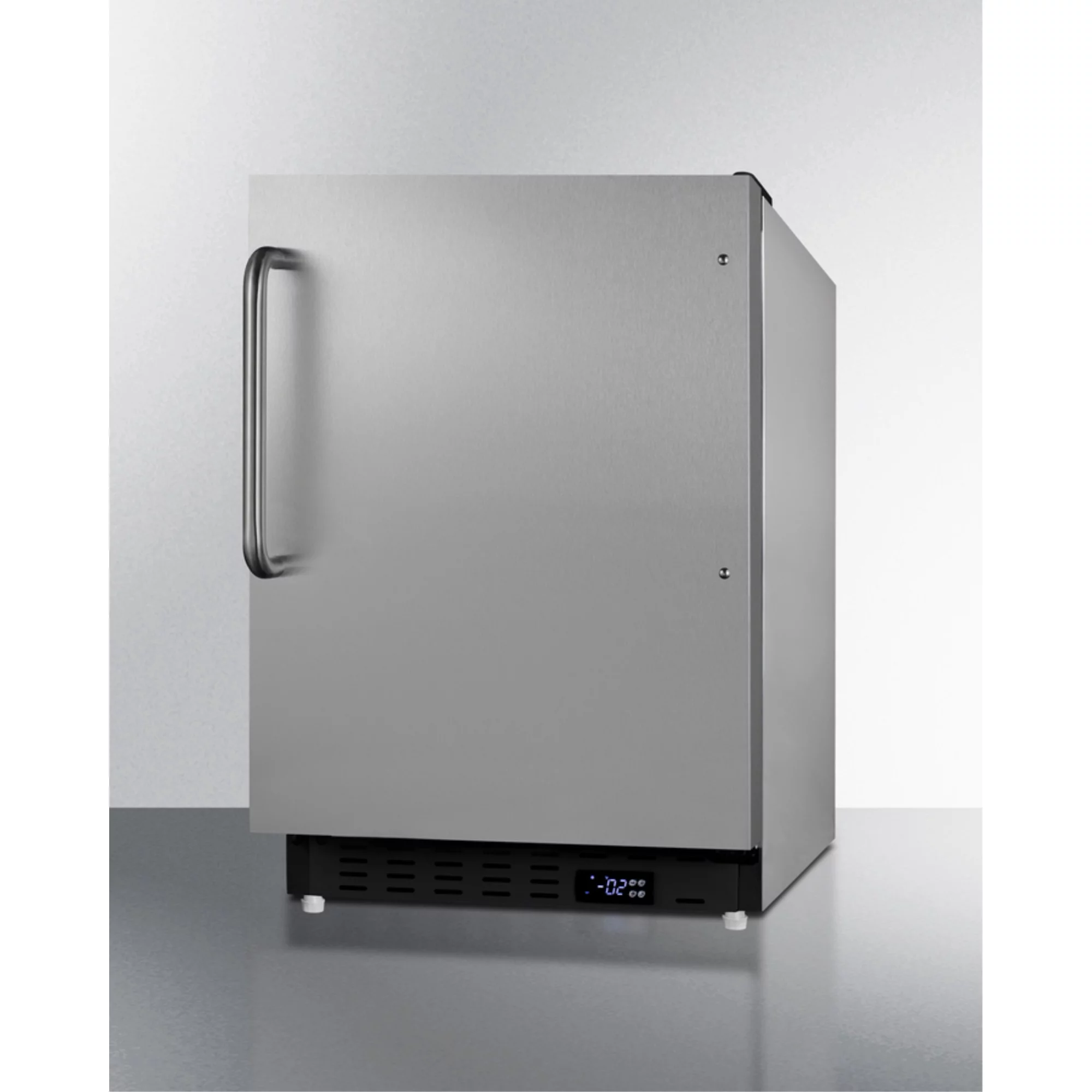 Summit ALFZ37BCSS 20 in. Built-In All-Freezer, Stainless Steel - 25 in.