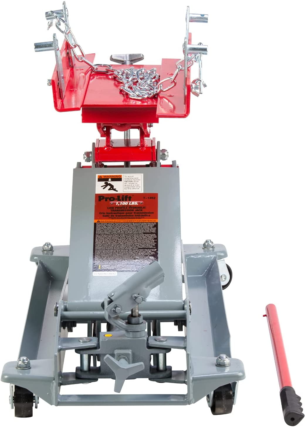 Pro-Lift Low Profile Transmission Jack with 1100 Lbs Capacity