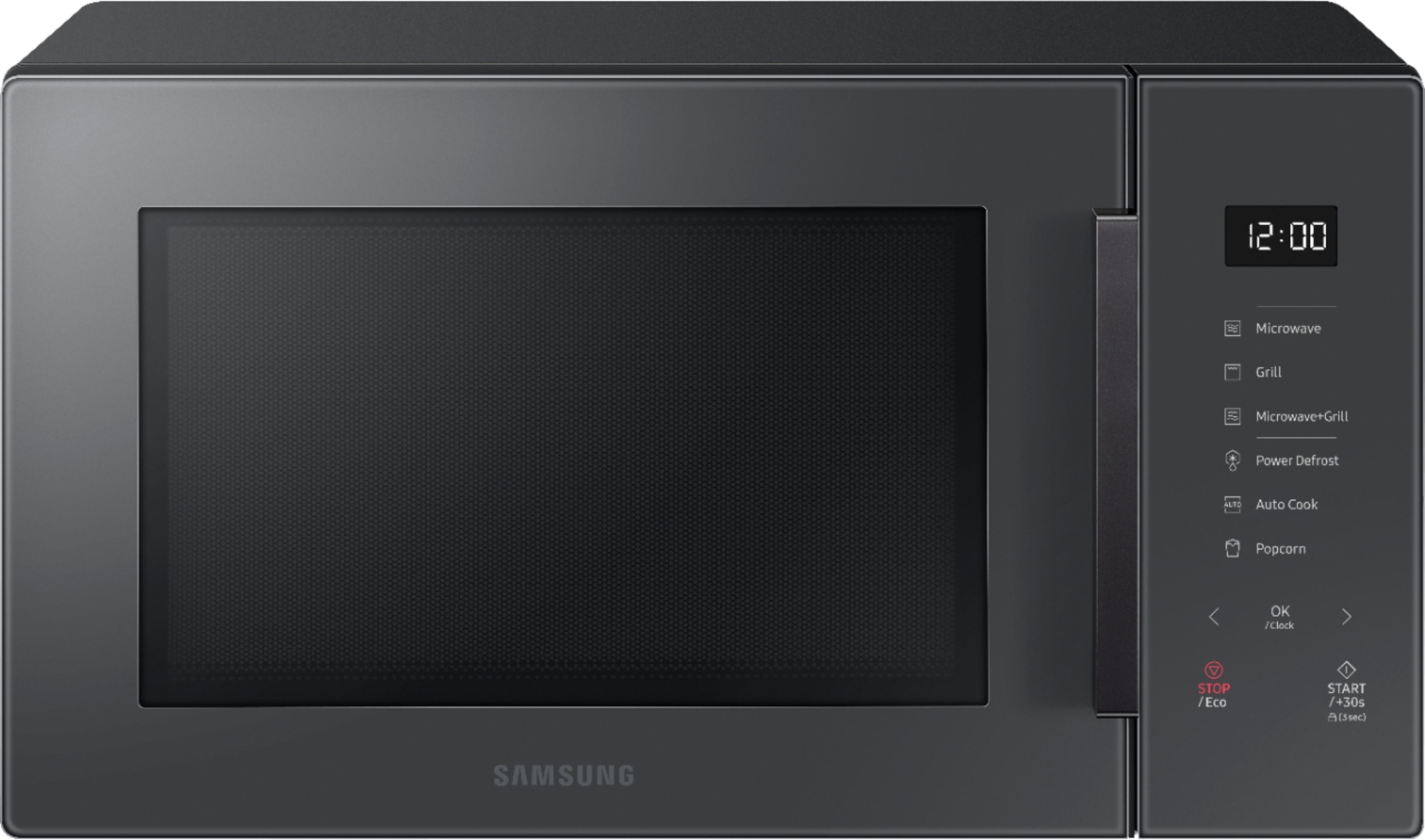 Samsung - MG11T5018CC - 1.1 cu. ft. Countertop Microwave with Grilling Element