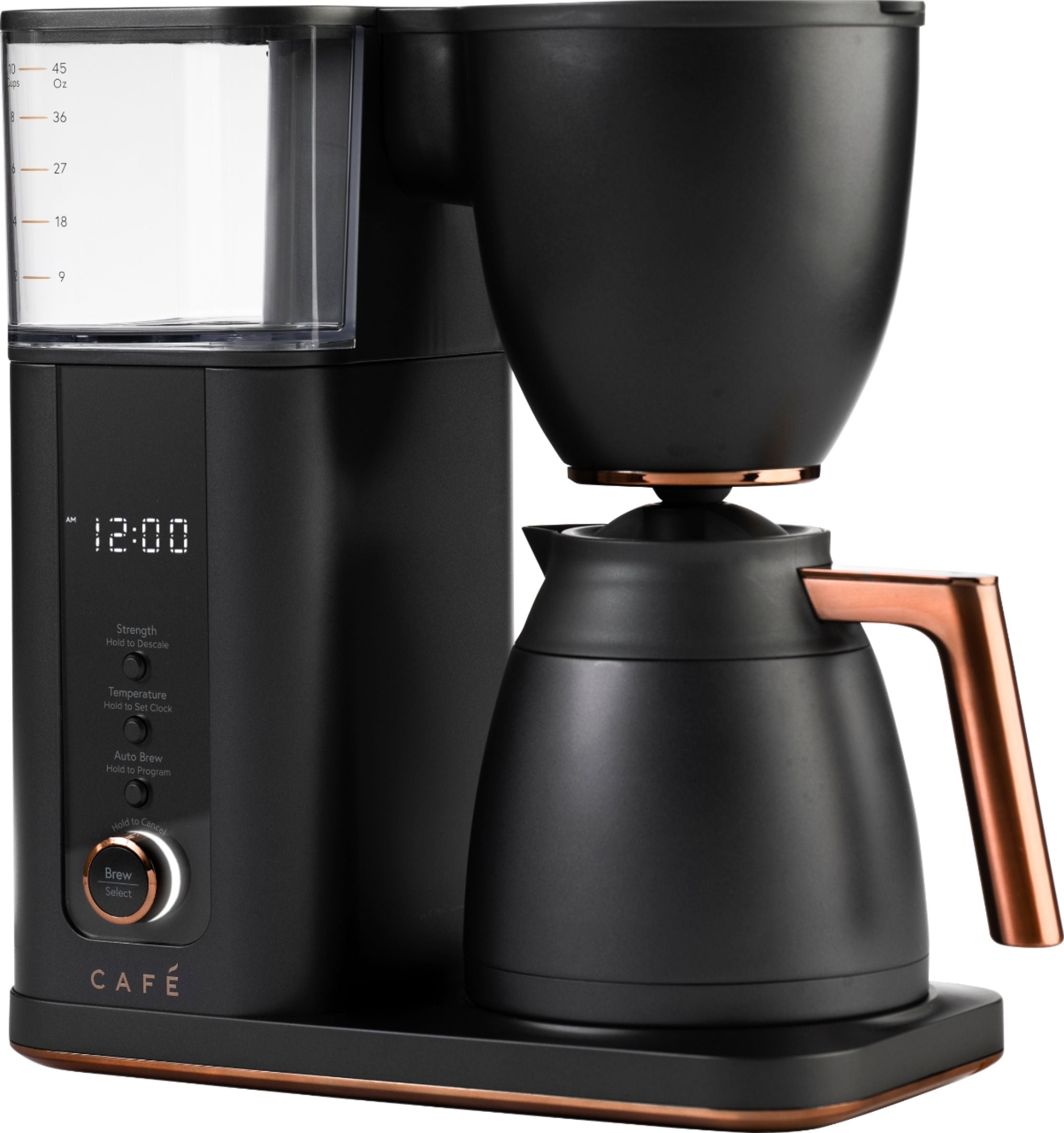Café - Smart Drip 10-Cup Coffee Maker with WiFi - Matte Black