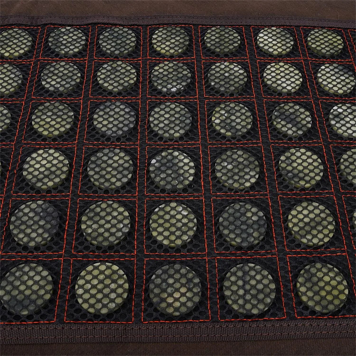 Wuzstar Far Infrared Heating Pad,Massage Mattress Natural Jade Stone Pad