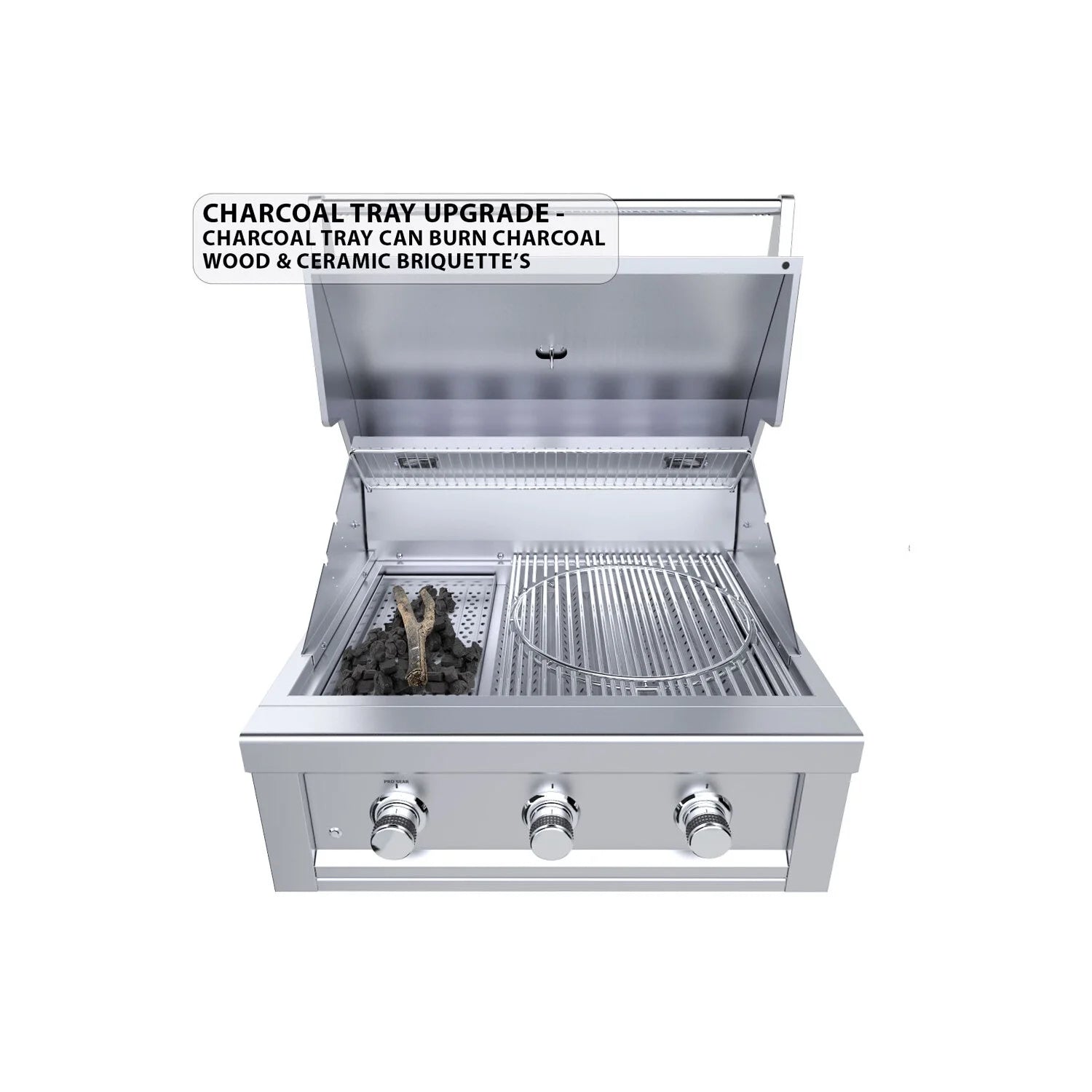 Ruby 3 Burner Pro-Sear 30