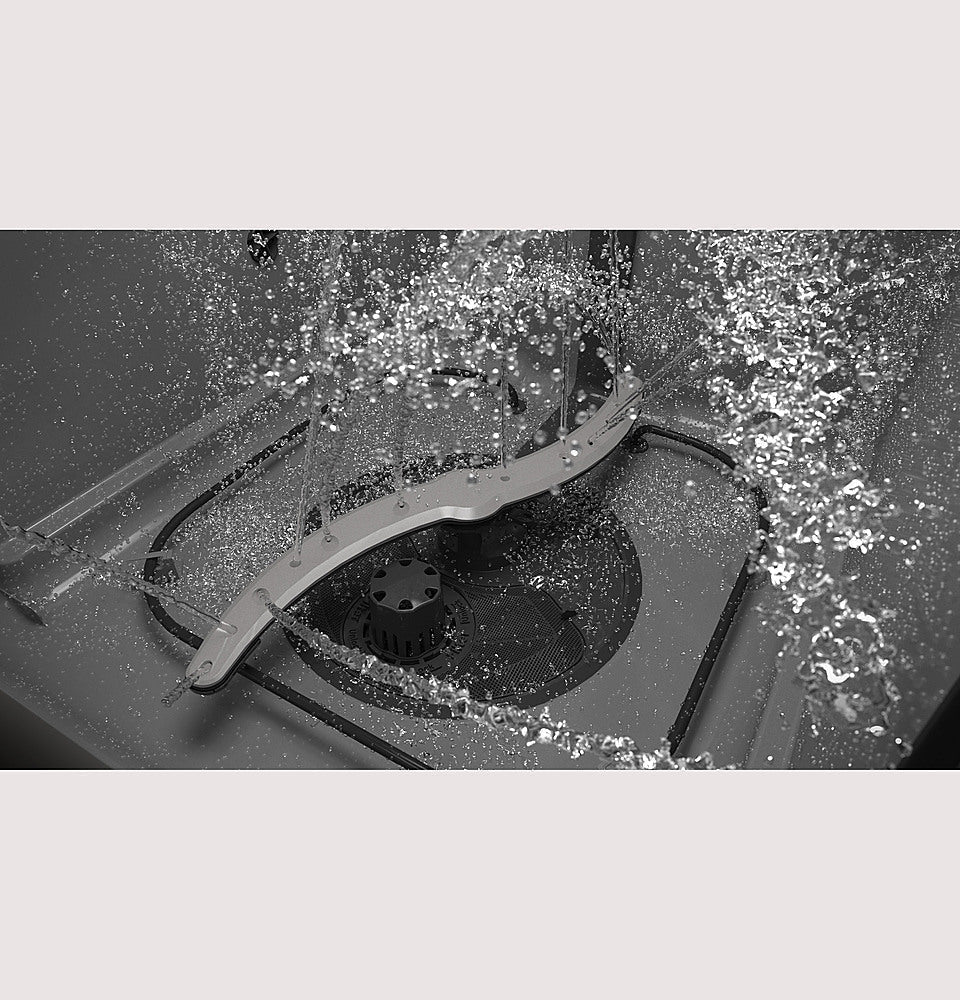 GE - Front Control Built-In Dishwasher with 59 dBA - Stainless steel