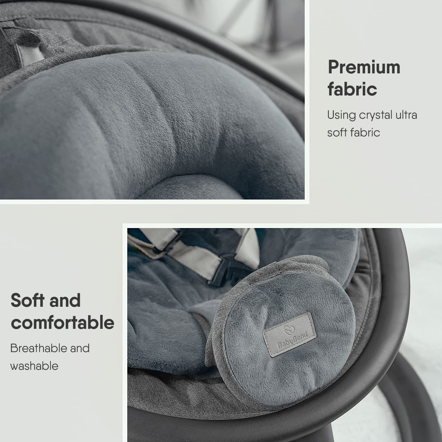 Infants BabyBond Bluetooth Speaker Positions