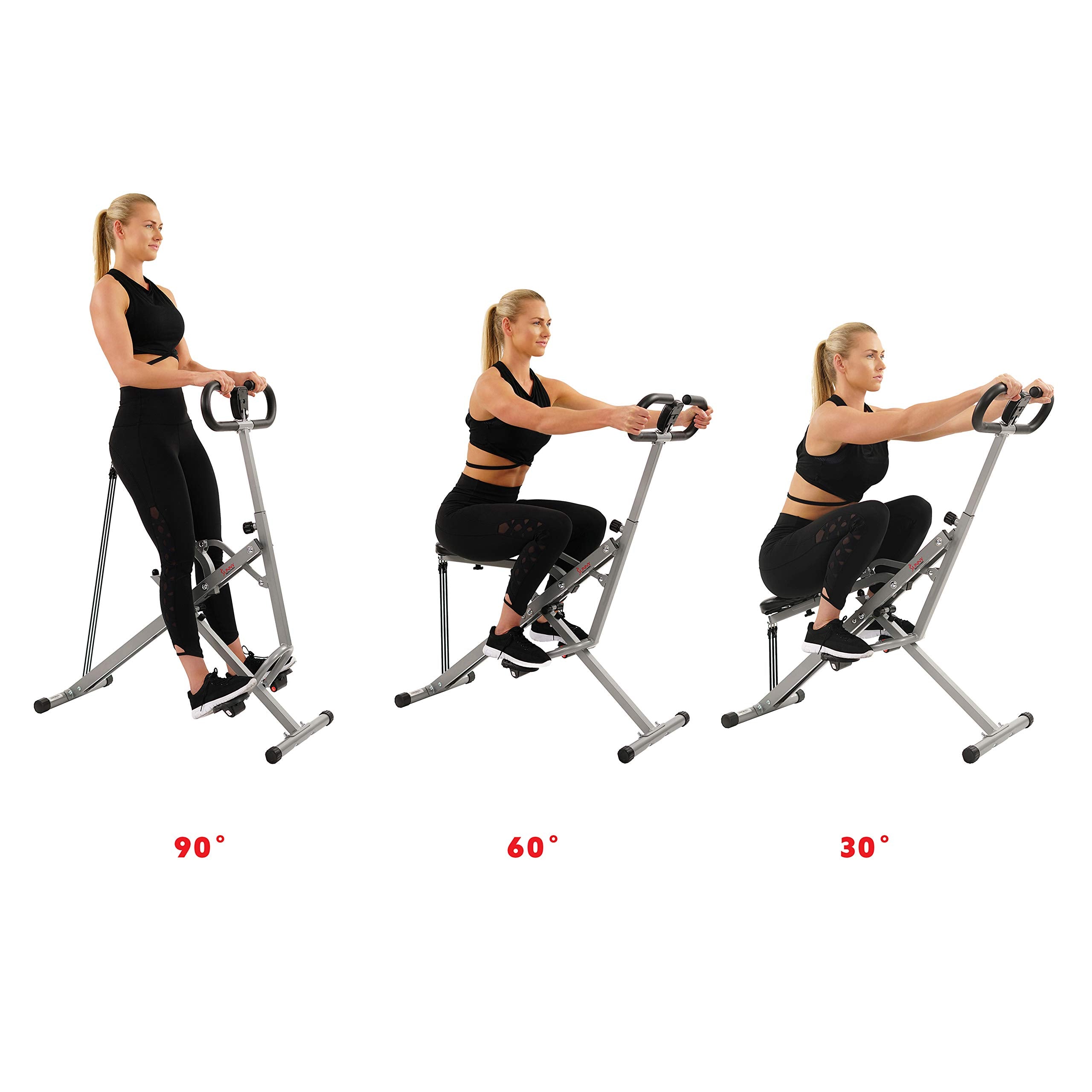 Sunny Health Fitness Row N Ride Adjustable