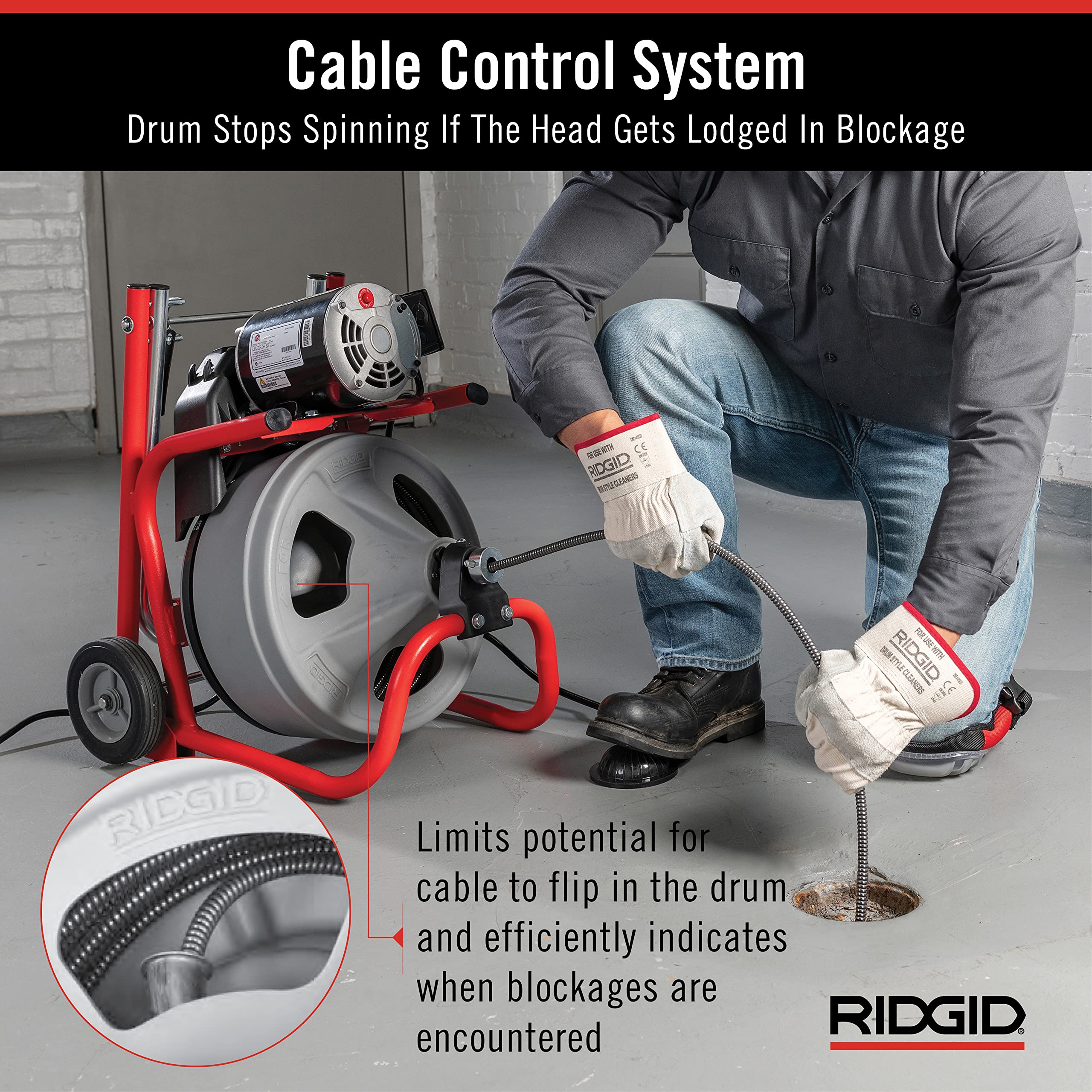 RIDGID 52363 Cleaning 120 Volt Machine