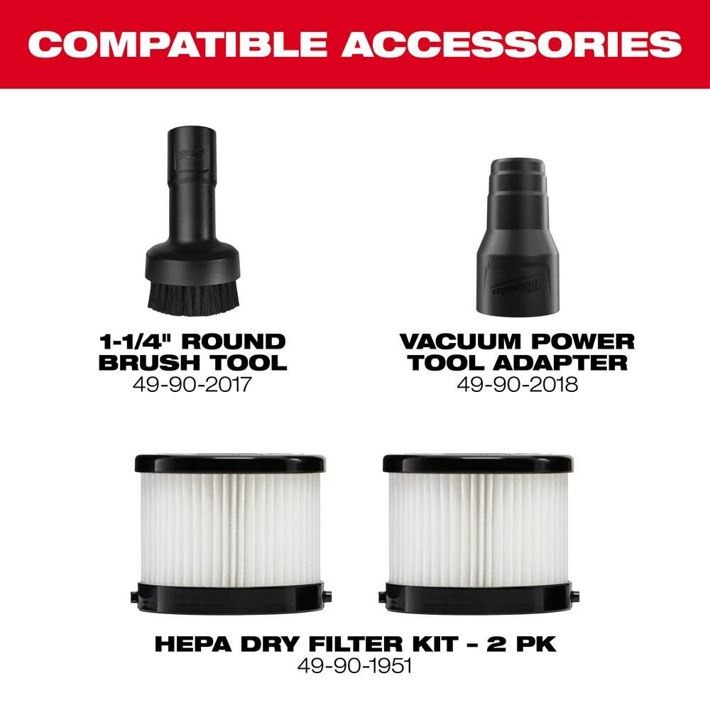 M18 Compact Vacuum 0882-20 from