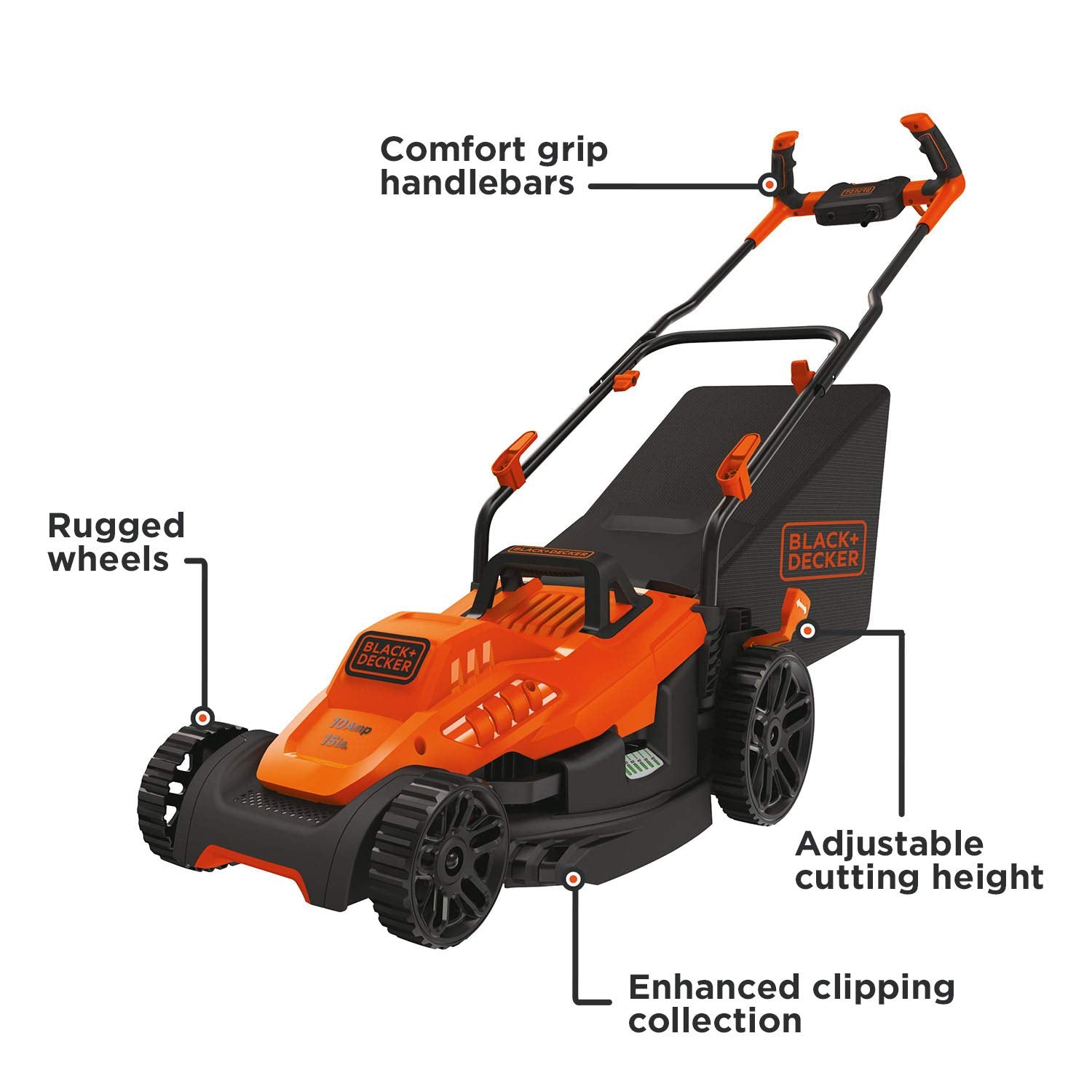 BLACK DECKER BEMW472BH Electric Mower