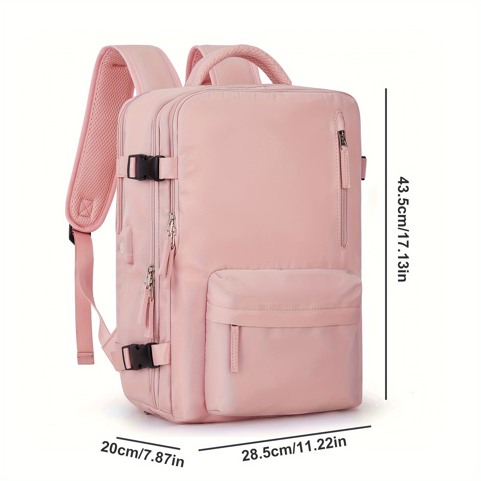 Multi-Pocket Travel Backpack