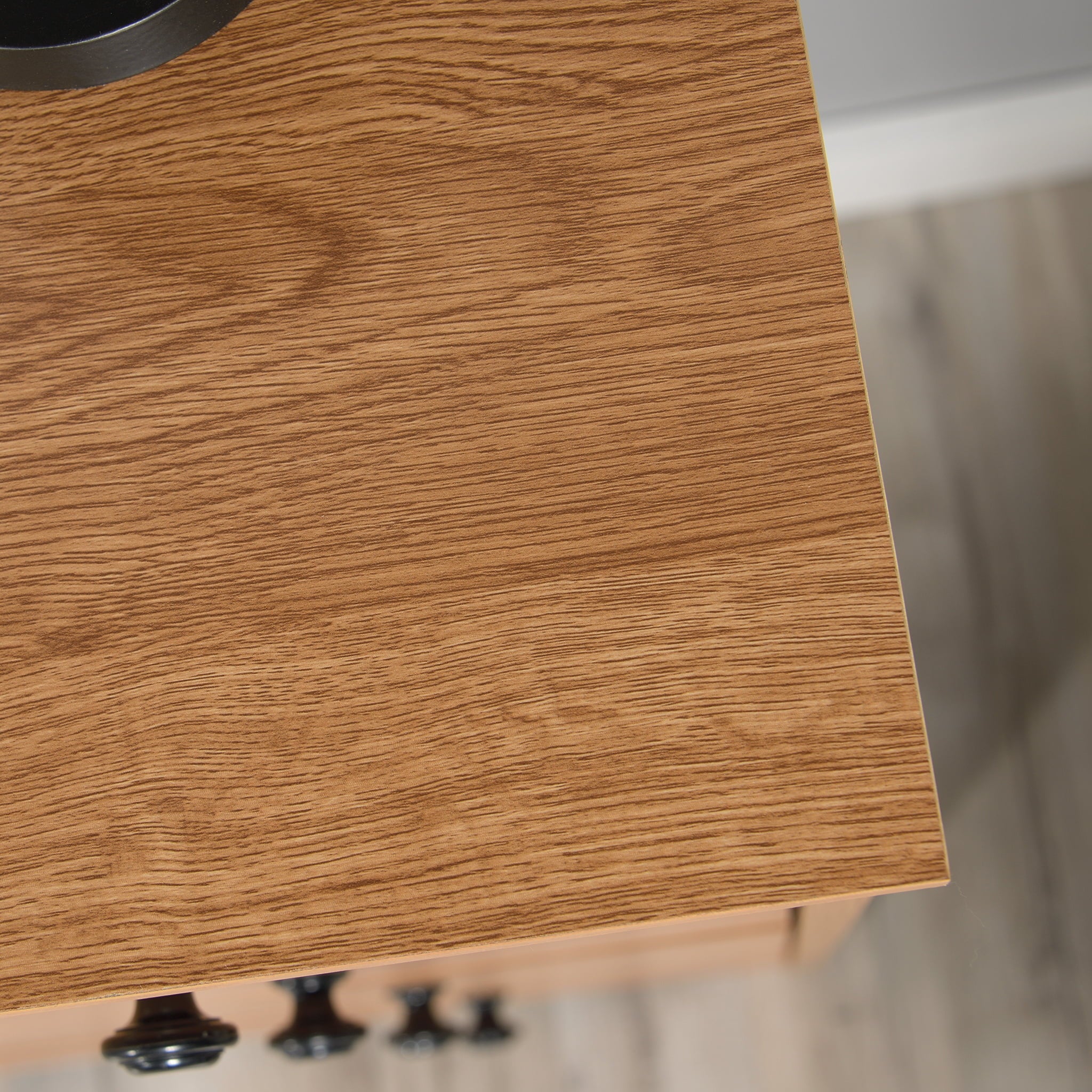 Sauder Beginnings 4-Drawer Dresser， Highland Oak Finish