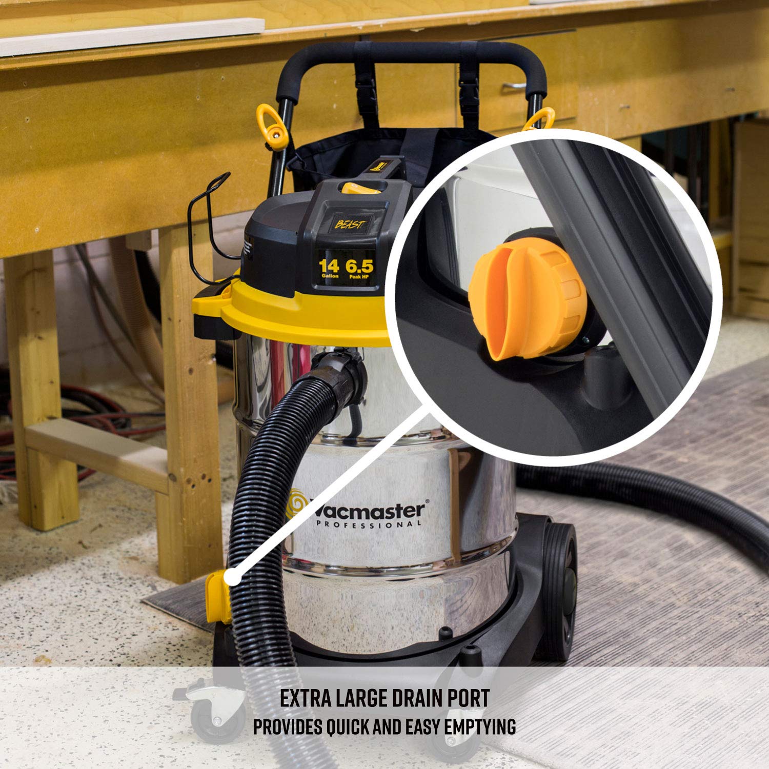 Vacmaster Beast Professional Steel VJE1412SW0201