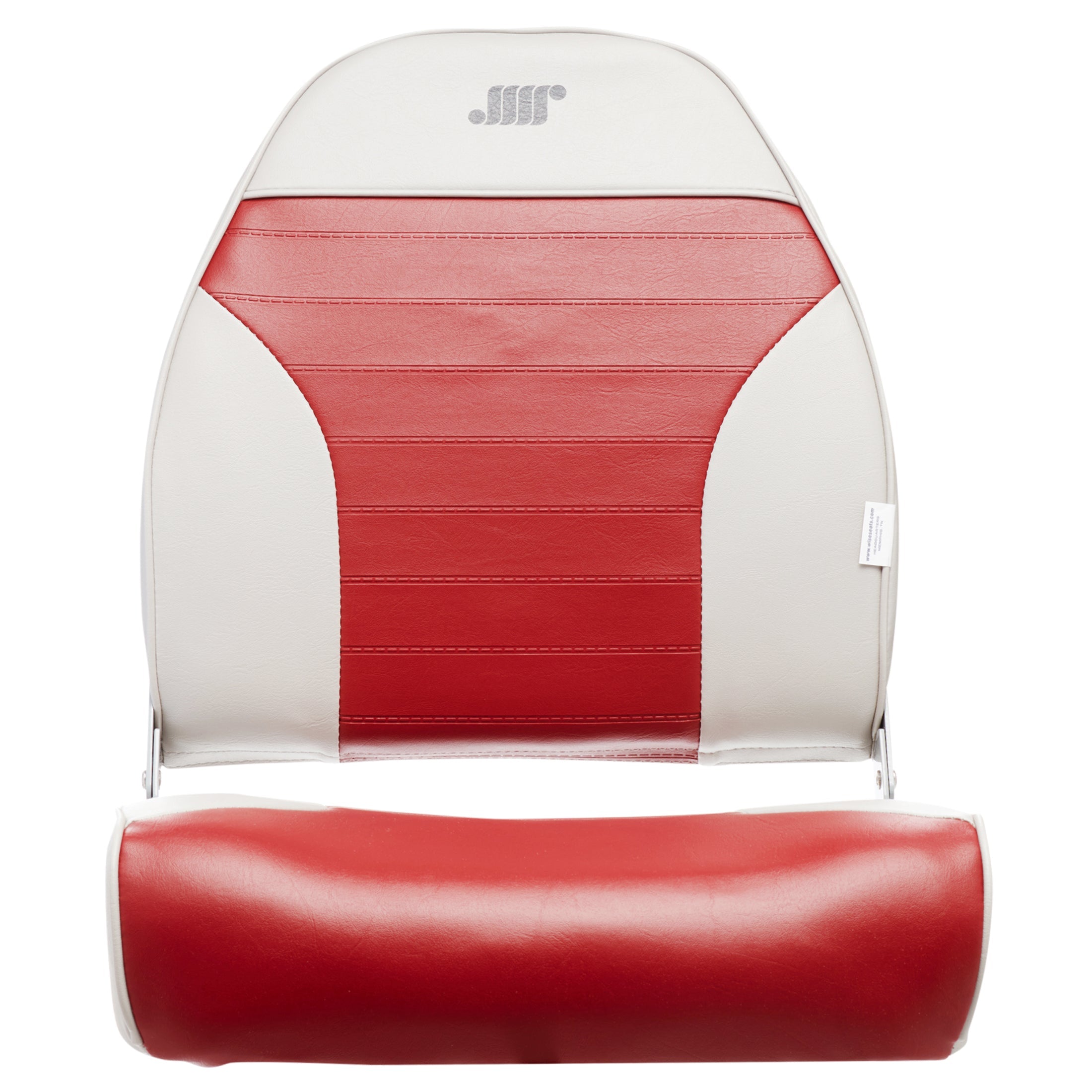 Wise 8WD588PLS-661 Standard High Back Boat Seat�� Grey/Red
