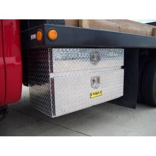24â²â² Aluminum Tread Plate Underbody Toolbox with Drawer